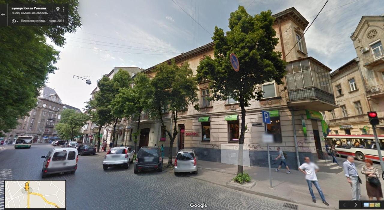 Alfa Apartments Kniazia Romana 11 リヴィウ エクステリア 写真